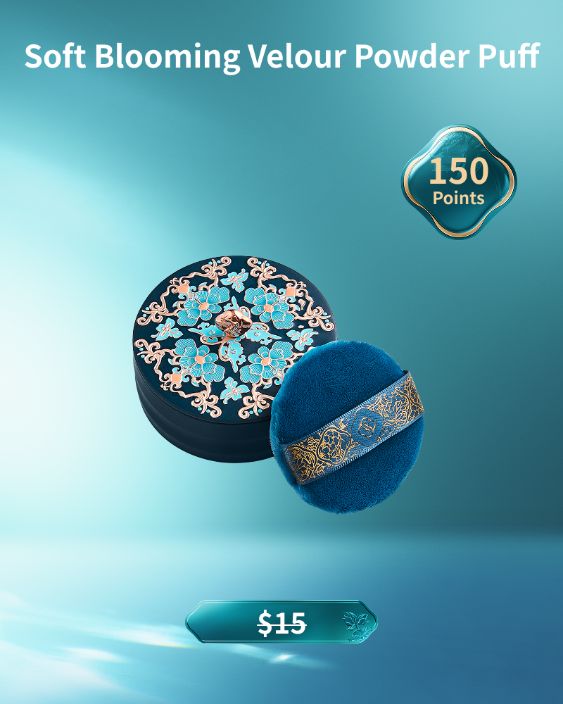 【Member's Only】Soft Blooming Velour Powder Puff