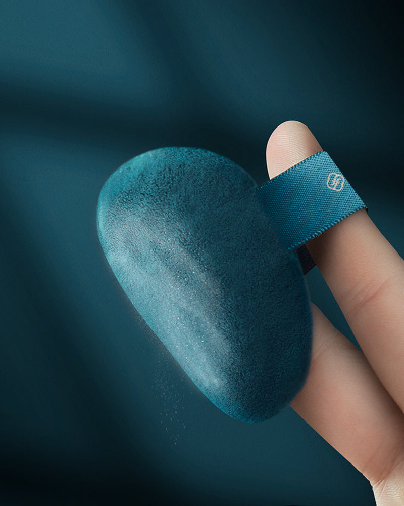 Soft Blooming Velour Powder Puff