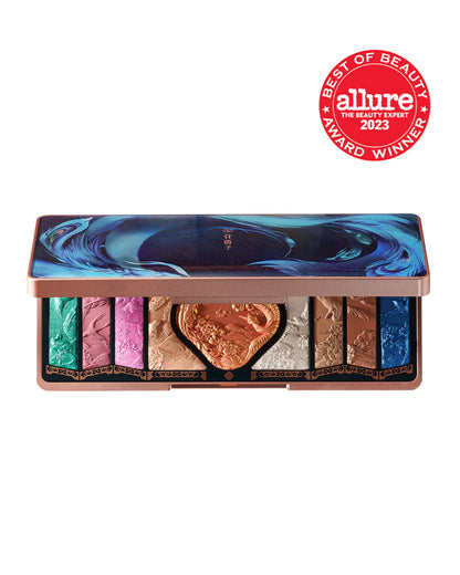Floral Engraving Phoenix Makeup Palette