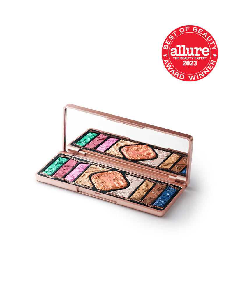 Floral Engraving Phoenix Makeup Palette