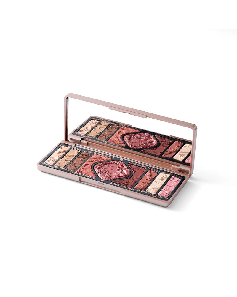 Floral Engraving Phoenix Makeup Palette