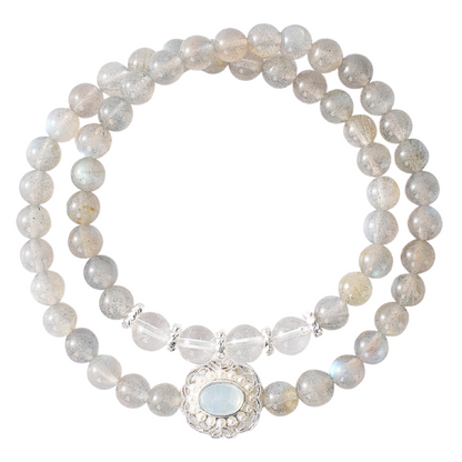 Gray Moonstone DIY Bracelet | Mystical Glow & Spiritual Protection