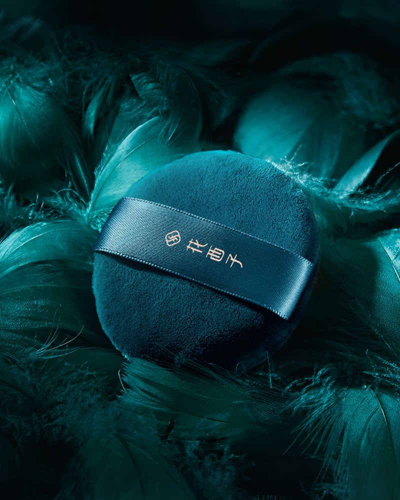 Soft Blooming Velour Powder Puff