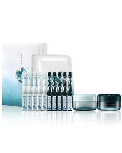 Lotus Radiance Dual-Action Complete Skincare Ritual Set