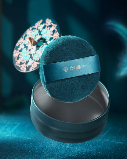 Soft Blooming Velour Powder Puff