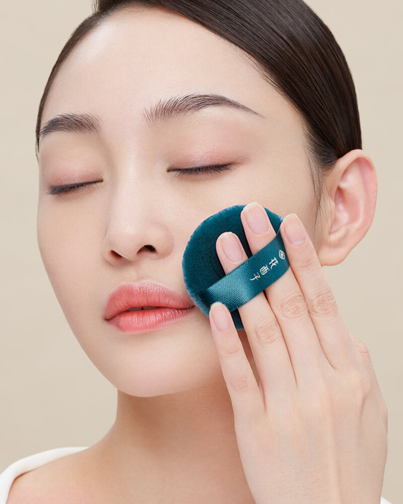 Soft Blooming Velour Powder Puff