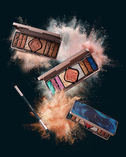 Floral Engraving Phoenix Makeup Palette