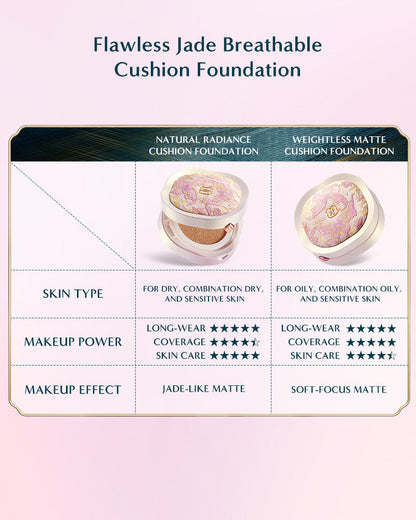 Flawless Jade Breathable Cushion Foundation (Song Brocade Prestige Collection)