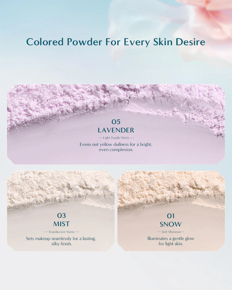 Flawless Jade Breathable Color Correcting Loose Powder SPF50+PA+++