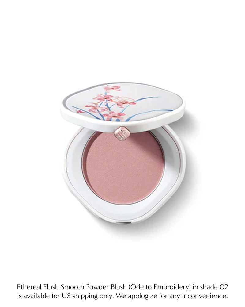 Ethereal Flush Smooth Powder Blush (Ode to Embroidery)
