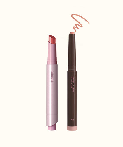 Glossy Rouge & Velvet Lip Liner Duo