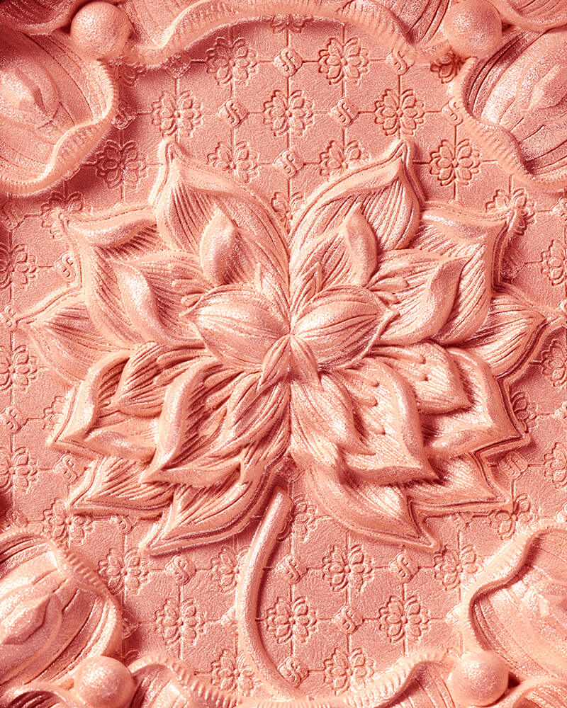 [Members Only] Twin-Lotus Relief Luminous Glow Highlighter + Soft Blooming Highlighter Brush