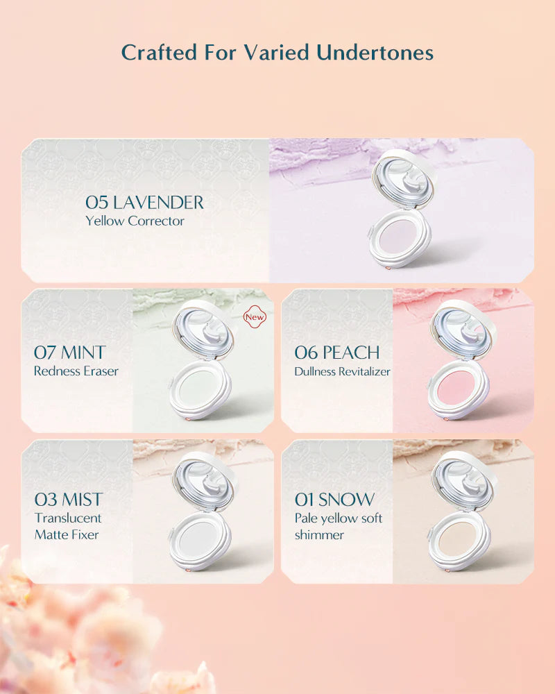 Flawless Jade Breathable Color Correcting Loose Powder