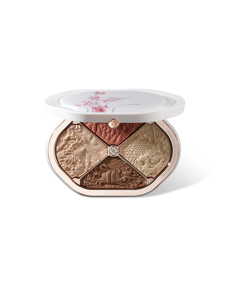 Eastern Beasts Sculpting Makeup Palette (Ode to Embroidery)