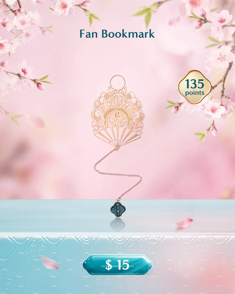 【Points-Redeemable】Fan Bookmark