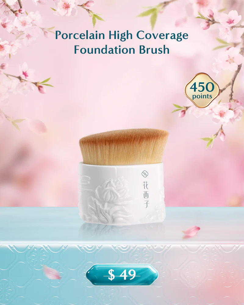 【Points-Redeemable】Porcelain High Coverage Foundation Brush