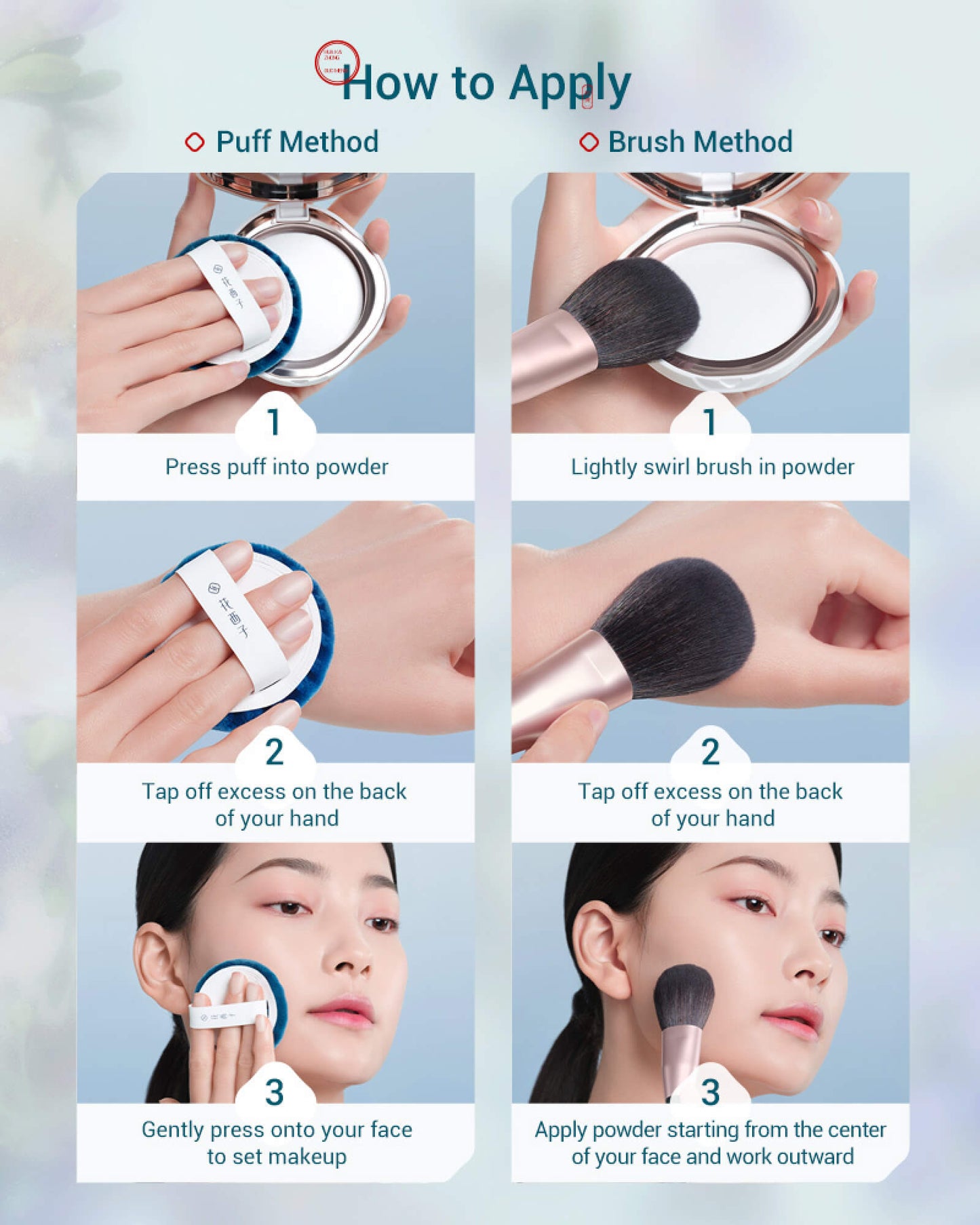 Flawless Jade Breathable Pressed Powder