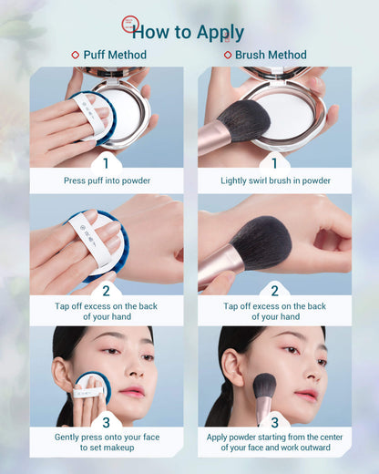 Flawless Jade Breathable Pressed Powder